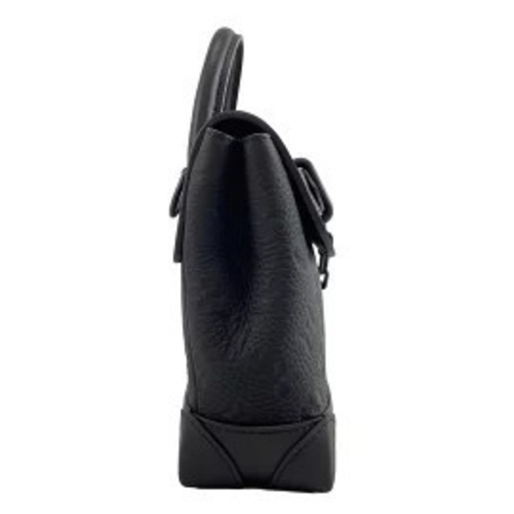 LOUIS VUITTON Steamer Handbag Noir Black Leather Cowhide - Picture 2 of 7